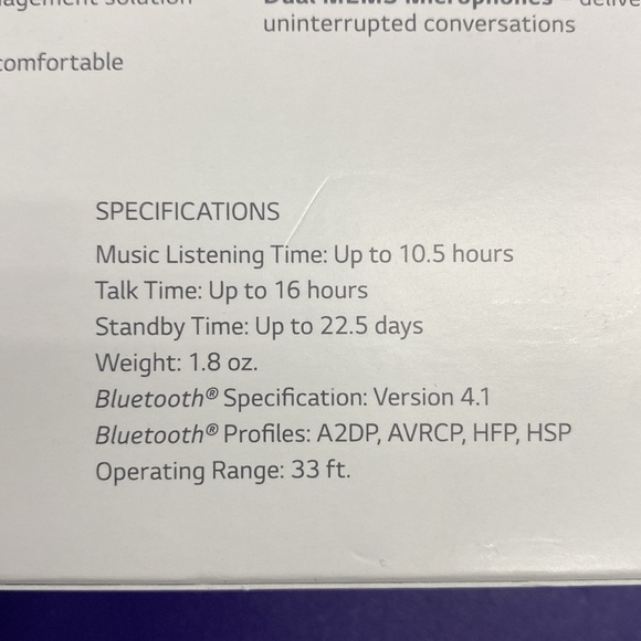 LG TONE INFINIM - Picture 3 of 3